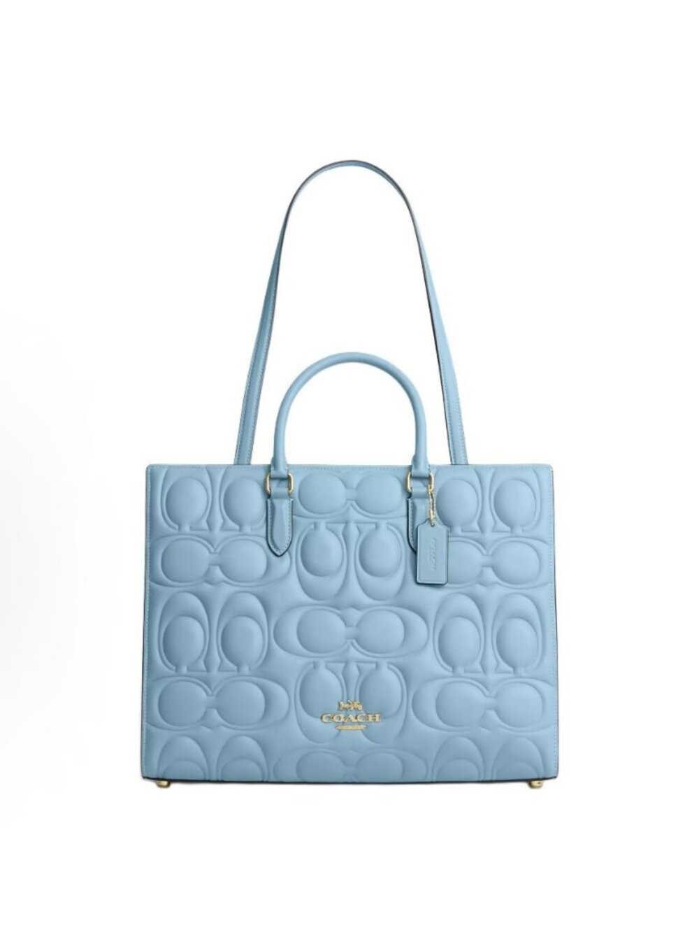 coach Maggie Tote Bag In Signature Leather cy672